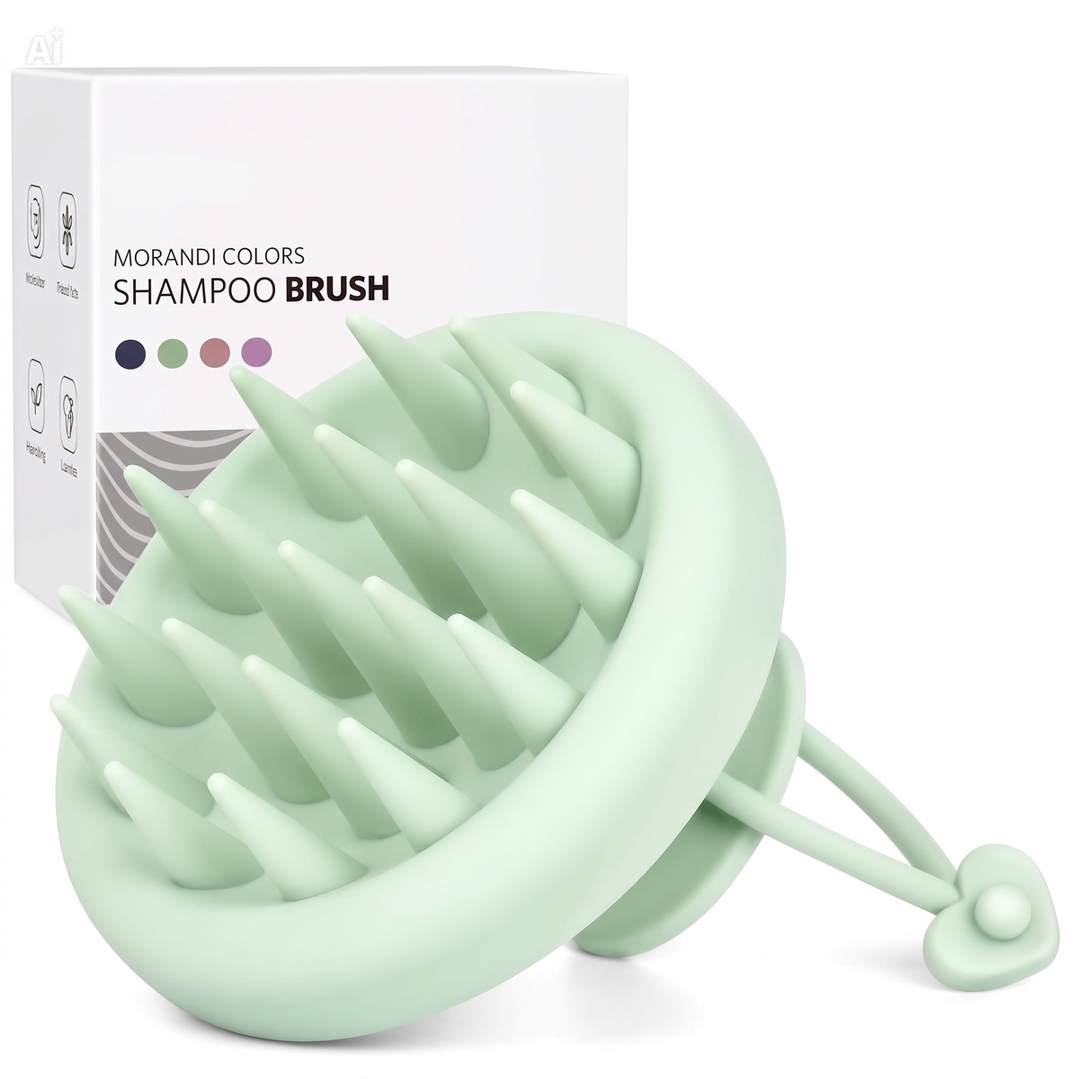 Purifying Sea Salt Scalp Scrub + Scalp Massager Set
