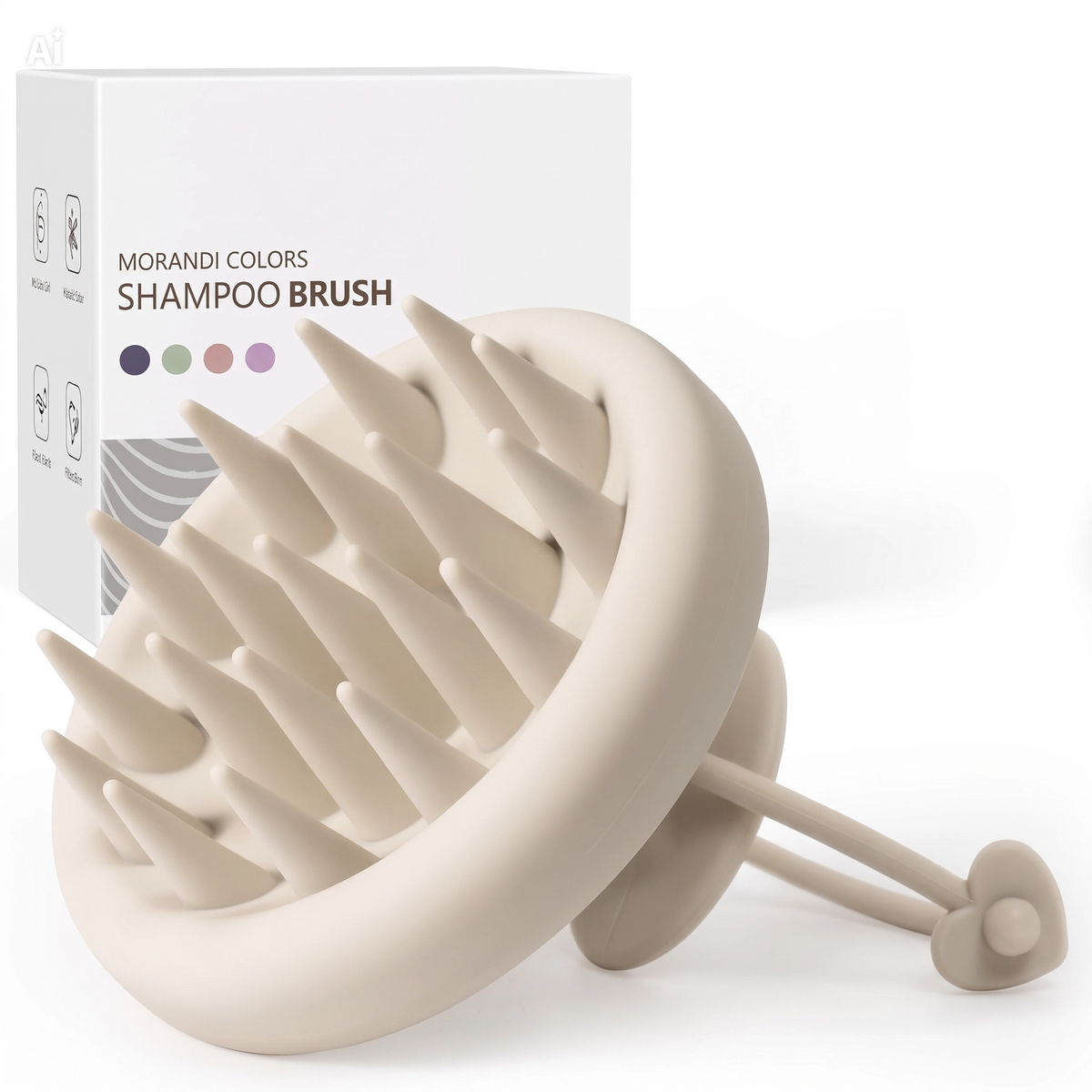 Purifying Sea Salt Scalp Scrub + Scalp Massager Set