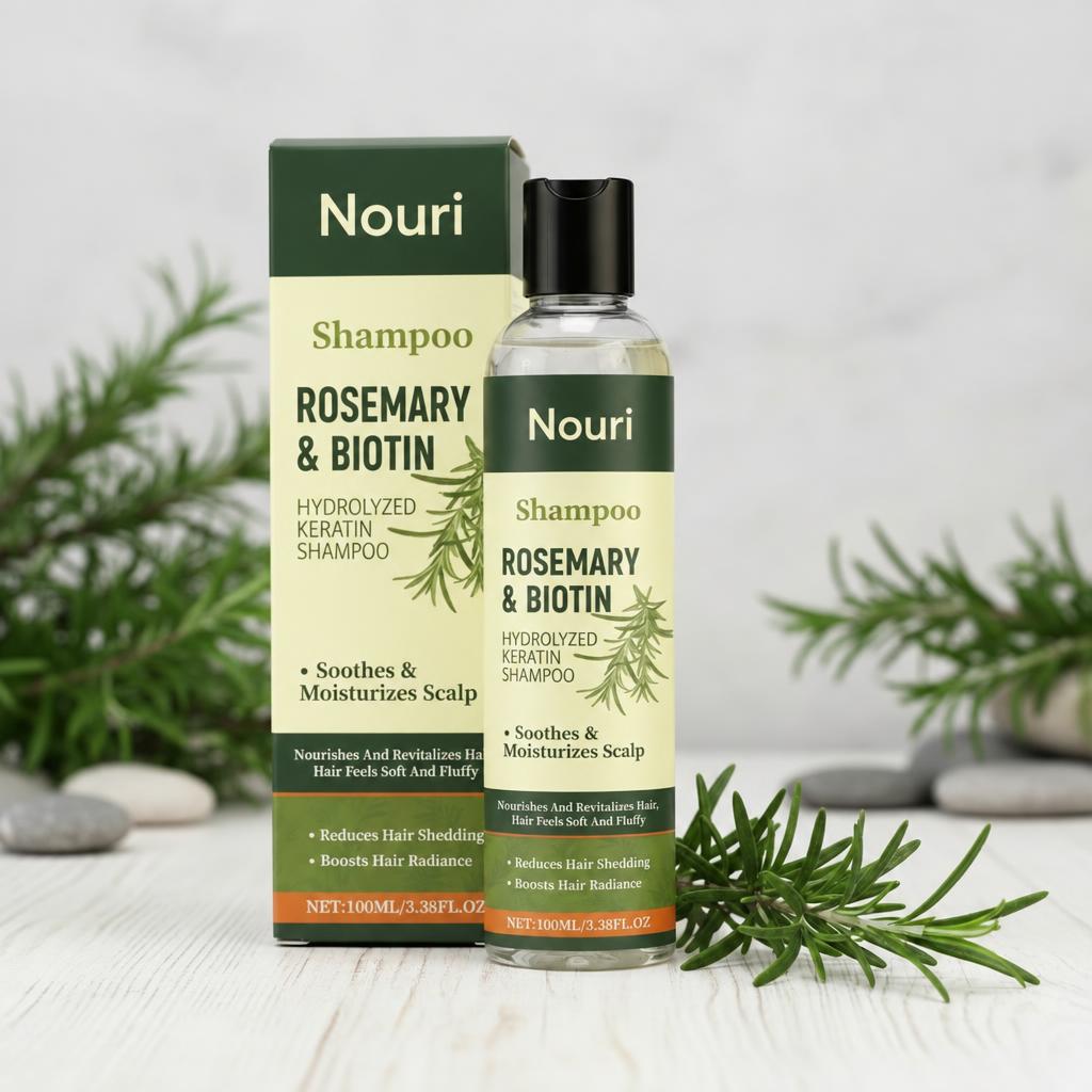 Rosemary Biotin Thickening Shampoo with Keratin