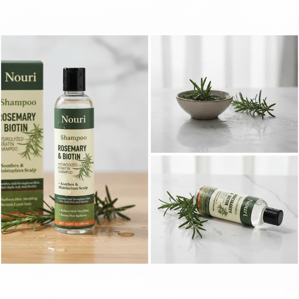 Rosemary Biotin Thickening Shampoo with Keratin