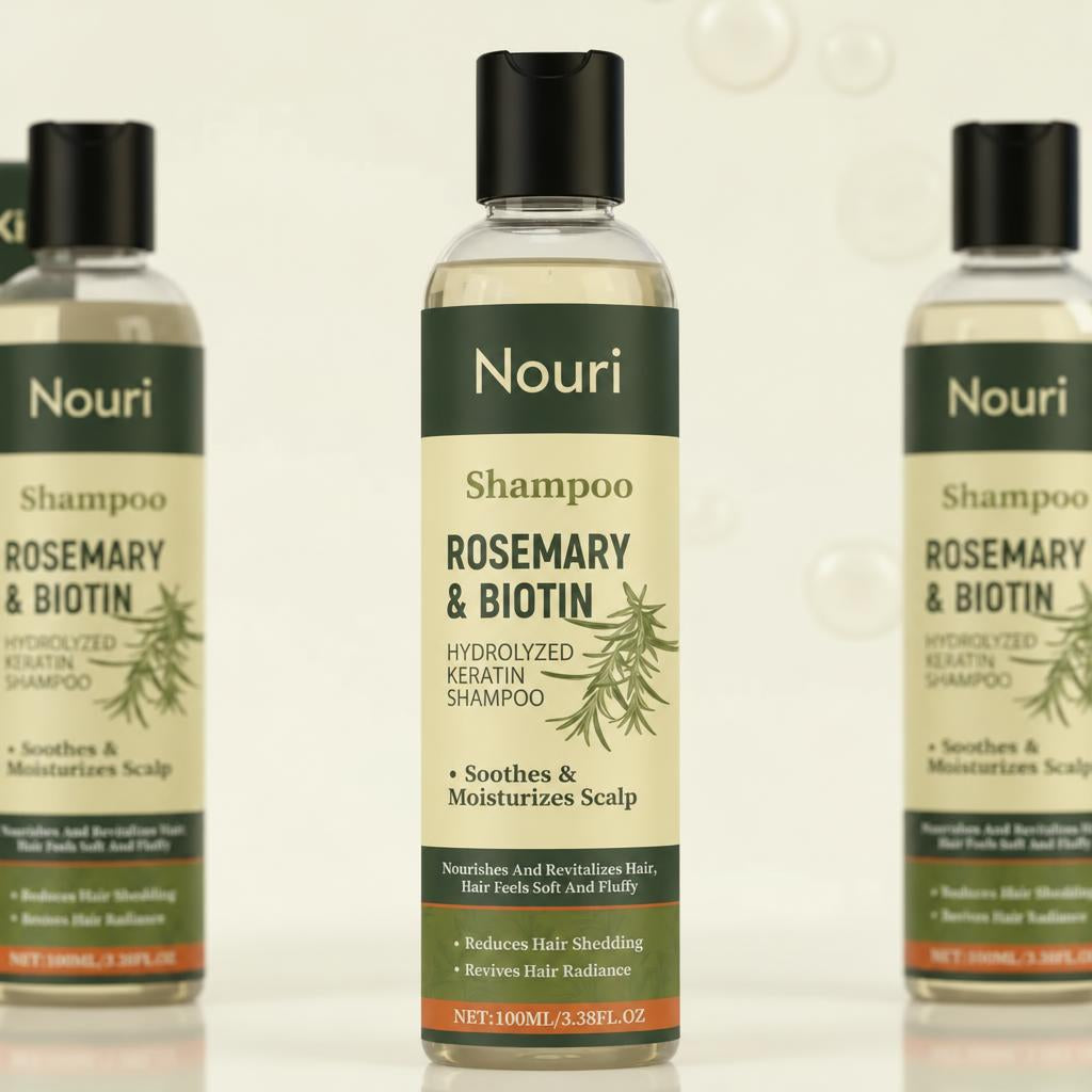 Rosemary Biotin Thickening Shampoo with Keratin